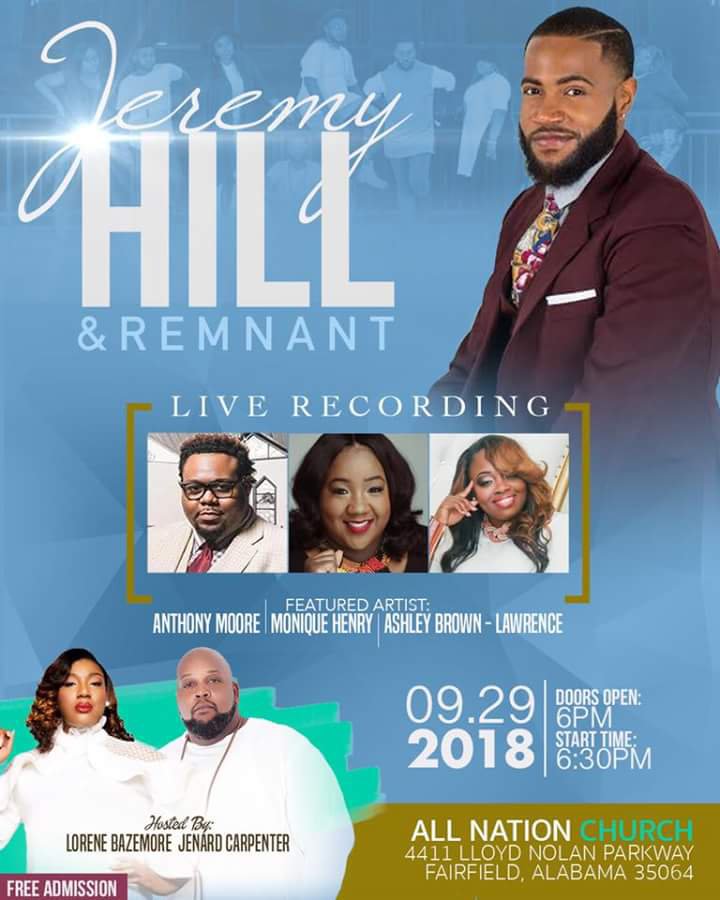 Jeremy Hill live recording 