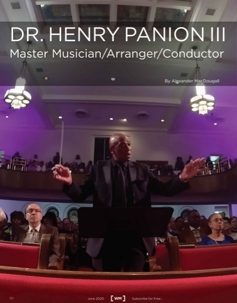 Worship Musicians cover - Dr. Henry Panion III