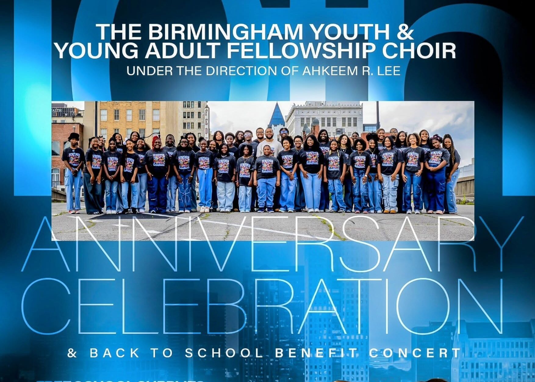 Birmingham Youth & Young Adult Fellowship Choir Celebrates 10th Anniversary with Free Back-to-School Concert