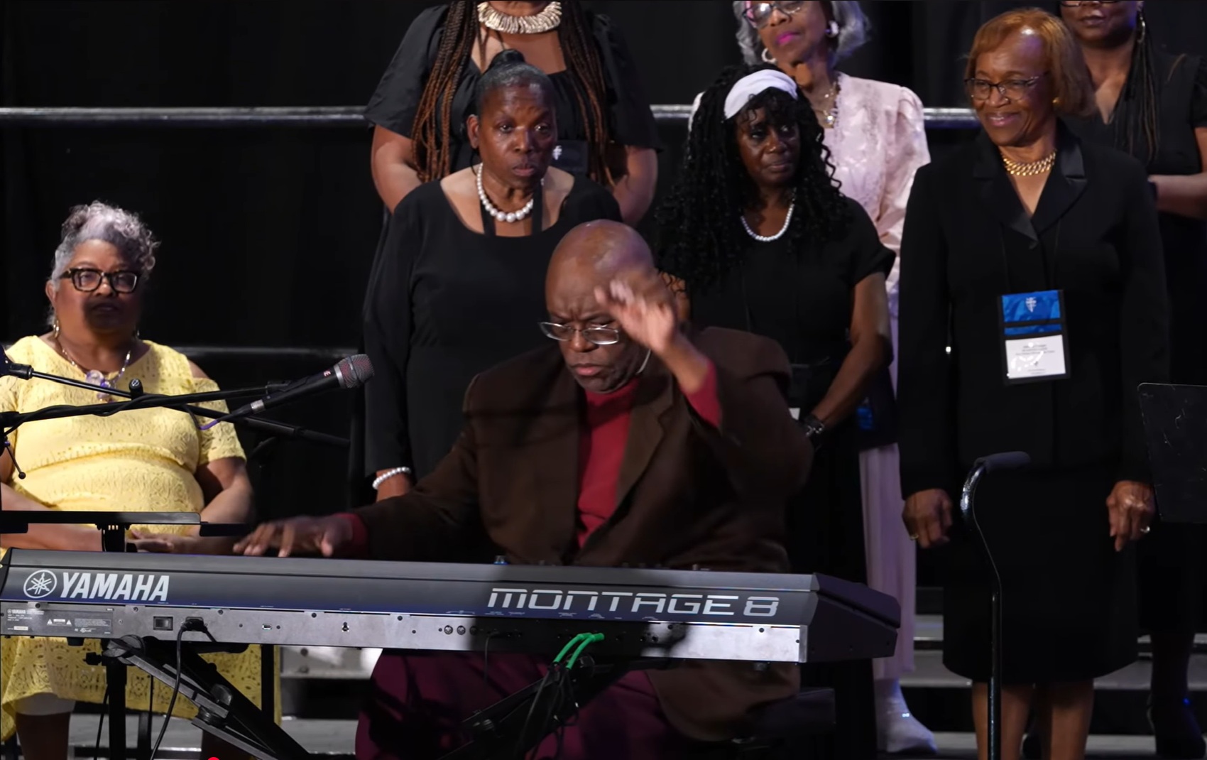 Pastor Daniel Cason performs National Convention of Gospel Choirs and Choruses