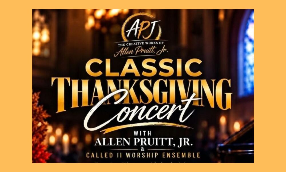 Allen Pruitt Jr. to Host Classic Thanksgiving Concert in Birmingham
