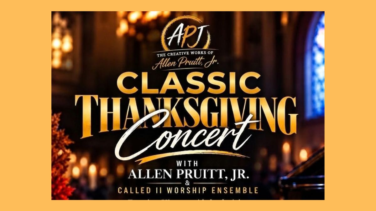 Allen Pruitt Jr. to Host Classic Thanksgiving Concert in Birmingham